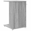 vidaXL Side Table Grey Sonoma 40 x 35 x 60 cm Engineered Wood