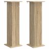 vidaXL Plant Stand 2 pcs Sonoma Oak 30.5 x 30 x 100.5 cm
