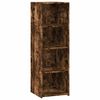 vidaXL Highboard Smoked Oak 40x41x124 cm Engineered Wood
