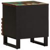 vidaXL Bedside Cabinets 2 pcs 40x33x46 cm Solid Wood Reclaimed