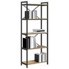 vidaXL Bookshelf Artisan Oak 60 x 30 x 155 cm Engineered Wood