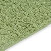 vidaXL Bathroom Mat Set 2 Pieces Fabric Green