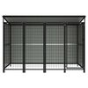 vidaXL Outdoor Dog Kennel 253x133x164 cm