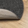 vidaXL Shaggy Rug PAMPLONA High Pile Modern Anthracite &Oslash; 80 cm
