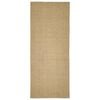vidaXL Sisal Rug for Scratching Post 80x200 cm