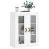 vidaXL Wall Mounted Cabinet White 69.5x34x90 cm