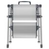Hailo Stepladder with 2 Steps Mini Comfort 45 cm Aluminium 4310-100