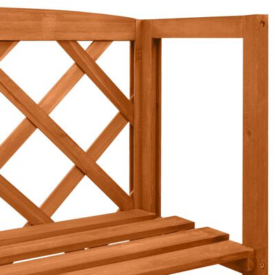 vidaXL Trellis with Shelves 55x30x140 cm Solid Fir Wood