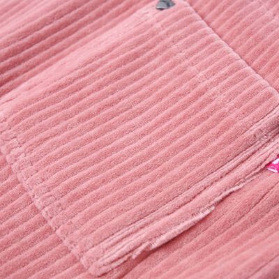 Kids' Overall Dress Corduroy Light Pink 92