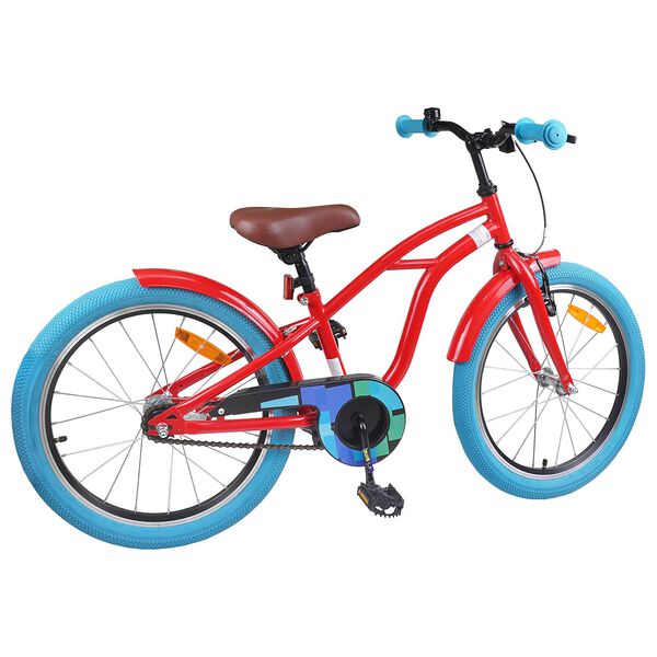 vidaXL Kids Bike 20'' for 6-11 Years Old Red