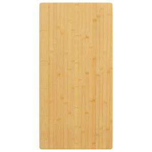 vidaXL Table Top 50x100x1.5 cm Bamboo