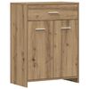 vidaXL Bathroom Cabinet Artisan Oak 60x33x80 cm Engineered Wood