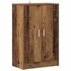 vidaXL Shoe Cabinet Old Wood 60x35x92 cm Engineered Wood