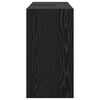 vidaXL Bathroom Cabinet Black Oak 90 x 29 x 55 cm Engineered wood