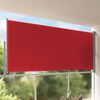 vidaXL Patio Retractable Side Awning 160x300 cm Red