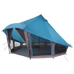 vidaXL Tipi Tent with Roof Blue 508 x 470 x 300 cm Taffeta