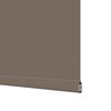 vidaXL Roller Blind Blackout Coffee 135x130 cm Fabric Width 131.6 cm Polyester