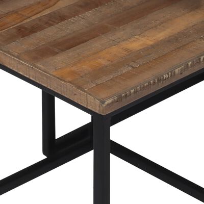vidaXL Nesting Coffee Tables 3 pcs Solid Wood Teak