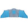 vidaXL Family Tent Dome 12-Person Blue Waterproof