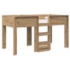 vidaXL Bunk Bed for Kids Artisan Oak 90 x 190 cm Engineered wood