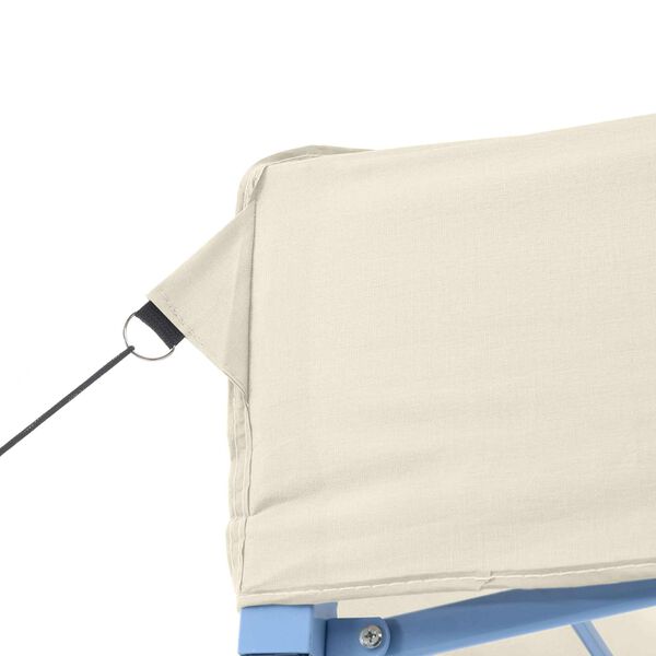 vidaXL Party Tent Folding Cream 280 x410 x 315 cm Oxford Fabric