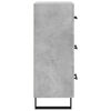 vidaXL Sideboard Concrete Grey 34.5x34x90 cm Engineered Wood