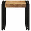 vidaXL Coffee Table Brown 40 x 40 x 38 cm Solid Mango Wood