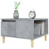 vidaXL Coffee Table Concrete Grey 55x55x36.5 cm Engineered Wood