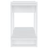 vidaXL Book Cabinet/Room Divider High Gloss White 80x30x51 cm