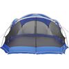 vidaXL Tents with Roof Azure blue 434 x 434 x 230 cm Polyester