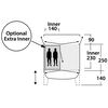 Outwell Inner Tent Scenic Road 250SA Grey 230x140 cm 110841