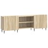 vidaXL TV Cabinet Sonoma Oak 150 x 31 x 52 cm Engineered Wood