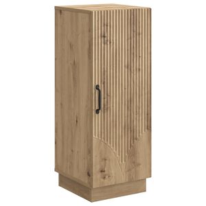 vidaXL Sideboard Artisan Oak 33 x 34.5 x 87 cm Engineered Wood