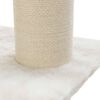 TRIXIE Cat Scratching Post Nelli White and Taupe