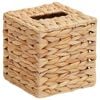 vidaXL Tissue Box Covers 2 pcs Water hyacinth 14.5 x 14.5 x 15 cm