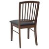 vidaXL Dining Chairs 2 pcs Light Brown 50 x 52.5 x 91 cm