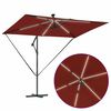 vidaXL Umbrella Terracotta 294 x 200 x 270 cm Polyester and Aluminium