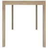 vidaXL Dining Table 110x70x75 cm Solid Wood Acacia