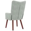 vidaXL Relaxing Chair Light grey 63 x 67 x 94 cm Velvet
