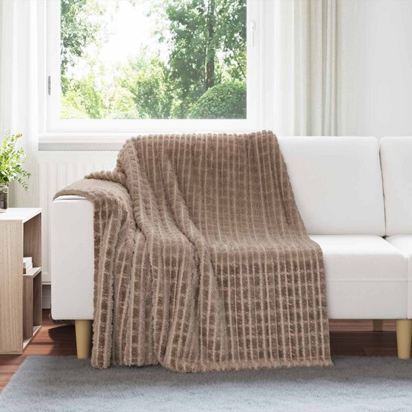 vidaXL Throw Blankets 6 pcs Camel 200 x 150 cm Fleece