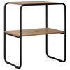 vidaXL Console Table Artisan Oak 100 x 42.5 x 70 cm Engineered Wood