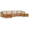 vidaXL Outdoor Sofa Set 6 pcs Solid Acacia Wood