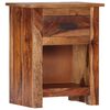 vidaXL Nightstand 40x30x50 cm Solid Wood
