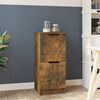 vidaXL Sideboard Smoked Oak 30x30x70 cm Engineered Wood