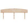 vidaXL Headboard 200 cm Solid Wood Pine