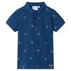 Kids' Polo Shirt Dark Blue 128