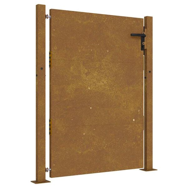 vidaXL Garden Gate 100x150 cm Corten Steel