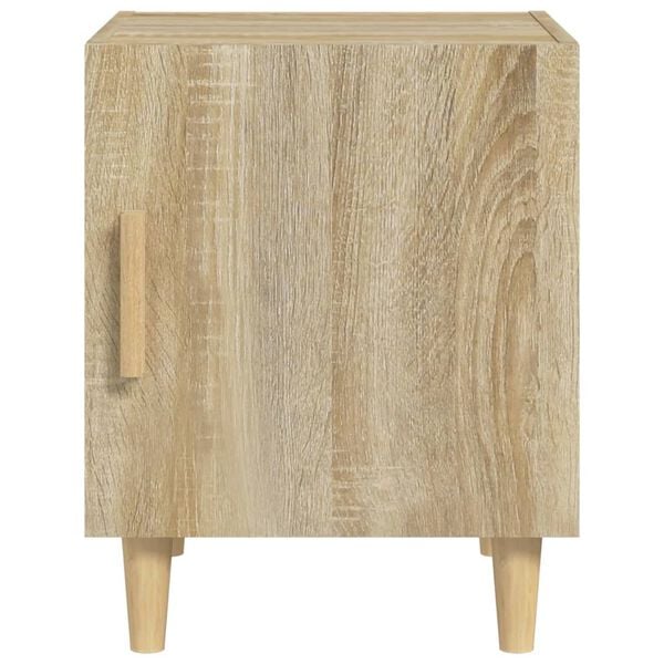 vidaXL Bedside Cabinet Sonoma Oak Engineered Wood