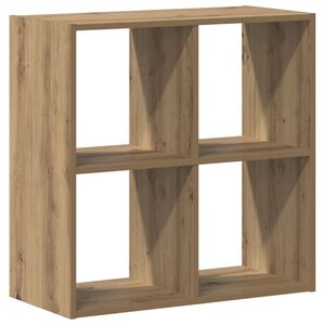 vidaXL Bookcase Artisian Oak 68,5x32x68,5 cm Engineered Wood