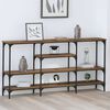 vidaXL Console Table Old wood 160 x 29 x 80 cm Engineered wood
